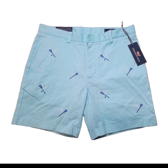 Vineyard Vines Other - Vineyard Vines 7 Inch Lacrosse Embroidered Breaker Shorts NWT